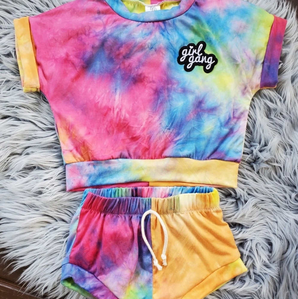 Girls lounge set small shop Girl Gang